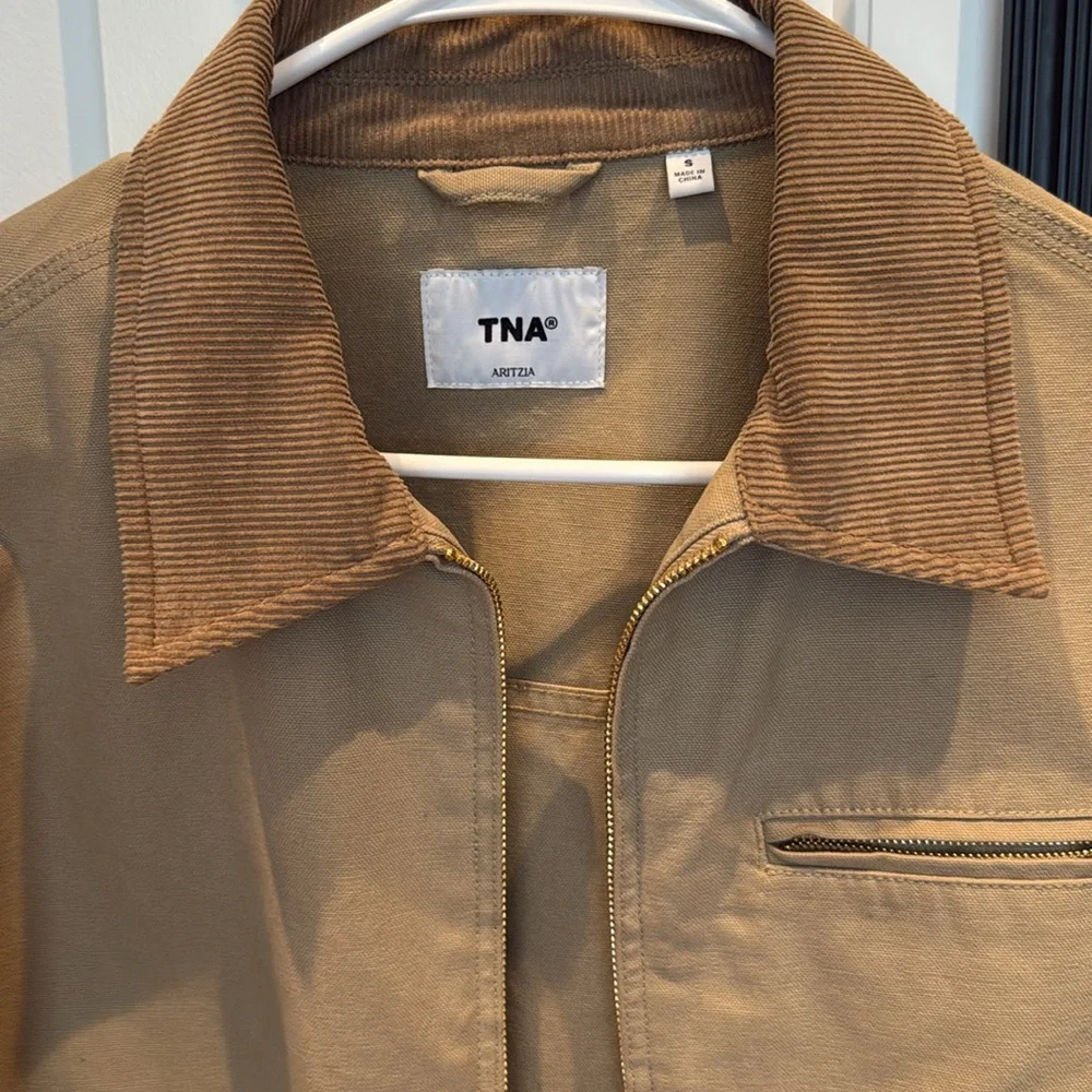 TNA Aritzia Women's contrast collar Jacket - Picture 2 of 4